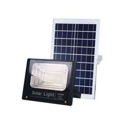 hot sale 10w led flood light solar panel powered outdoor ip65 garden wall mounted lighting