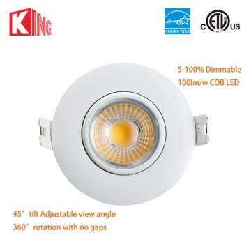 LED Gimbal 12W COB Downlight LED for Residential Lighting